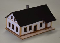 68,75 x 48,4 x 35,75 mm Z60096 - Z - Ländliches Haus 2 - Bausatz